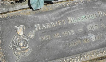 Harriet Blanche Parr Harriet Blanche Parr