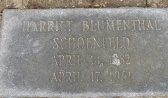 Harriet Blumenthal Schoenfeld
