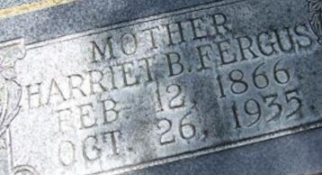 Harriet Bradshaw Fergus Harriet Bradshaw Fergus