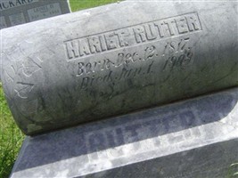 Harriet Coultas Rutter