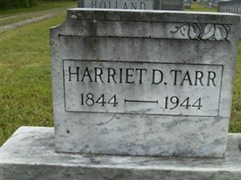 Harriet D Tarr