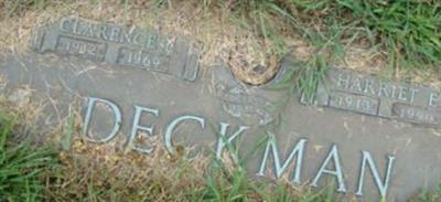 Harriet E. Davis Deckman