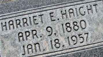 Harriet E. Haight