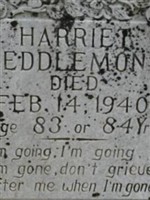 Harriet EDDLEMON Harriet EDDLEMON