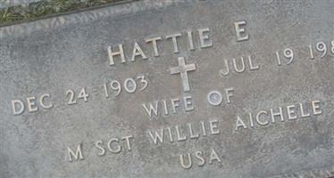 Harriet Elizabeth "Hattie" Morgan Aichele