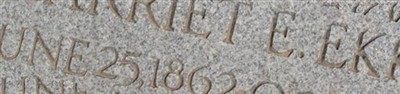 Harriet Ellen Griffiths Ekker