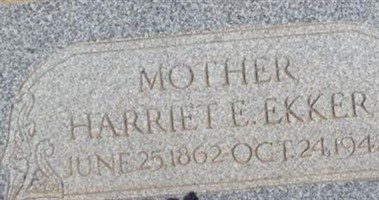 Harriet Ellen Griffiths Ekker