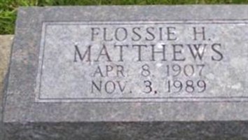 Harriet Flossie Matthews Harriet Flossie Matthews