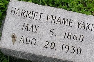 Harriet Frame Yakey Harriet Frame Yakey