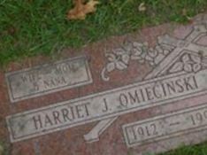 Harriet J. Adamawicz Omiecinski Harriet J. Adamawicz Omiecinski