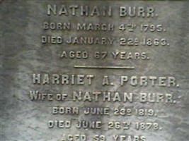 Harriet Porter Burr Harriet Porter Burr