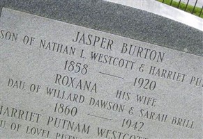 Harriet Putnam Wescott Master Harriet Putnam Wescott Master