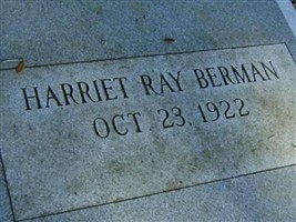 Harriet Ray Berman Harriet Ray Berman