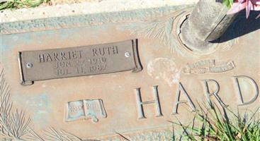 Harriet Ruth Hardy