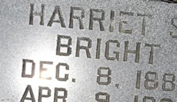 Harriet S Bright