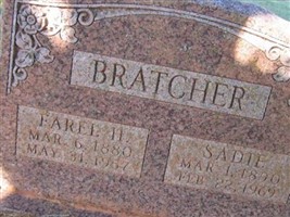 Harriet Sadie Sims Bratcher Harriet Sadie Sims Bratcher