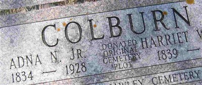 Harriet Wilson Colburn Harriet Wilson Colburn