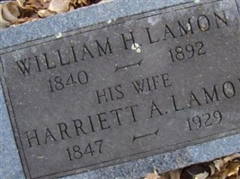 Harriett A. Lamon Harriett A. Lamon