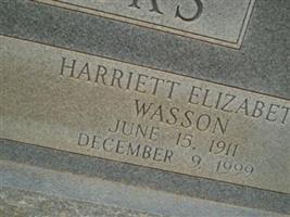 Harriett Elizabeth Wasson Brooks