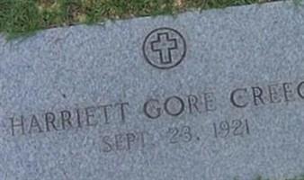 Harriett Gore Creech Harriett Gore Creech