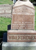Harriett May "Hattie" Bridge Winefordner