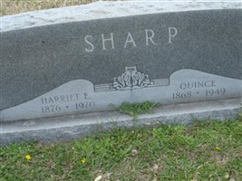 Harriett 'Hattie' Elizabeth Runnion Sharp Harriett 'Hattie' Elizabeth Runnion Sharp