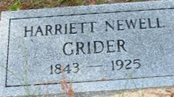 Harriett Newell Grider Harriett Newell Grider