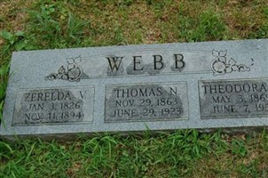Harriett Theodora "Dora" Davis Webb