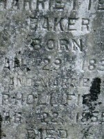 Harriette E. Baker Hollifield Harriette E. Baker Hollifield