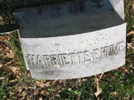 Harriette E. Ebbett Hume