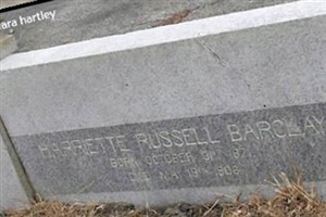 HARRIETTE RUSSELL BARCLAY HARRIETTE RUSSELL BARCLAY