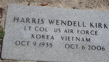 LTC Harris Wendel "Wendy" Kirk
