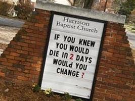 Harrison Baptist Church Cemetery