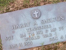Harry A. Shelton Harry A. Shelton