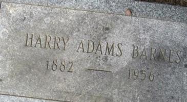 Harry Adams Barnes