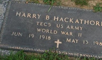 Harry B. Hackathorn Harry B. Hackathorn