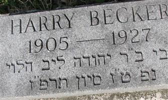 Harry Becker