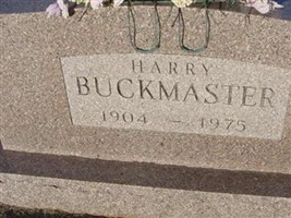Harry Buckmaster Harry Buckmaster