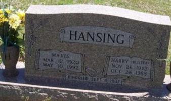 Harry "Buster" Hansing