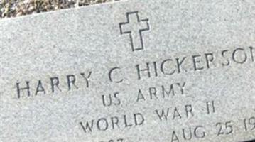 Harry C Hickerson