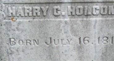 Harry C. Holcomb Harry C. Holcomb