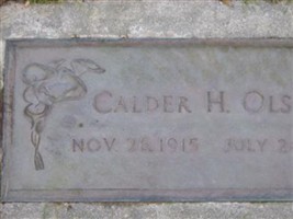Harry Calder Olson