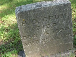 Harry D Crum