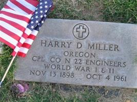 Corp Harry D. Miller