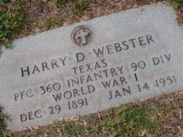 Harry D. Webster Harry D. Webster