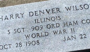 Harry Denver Wilson Harry Denver Wilson