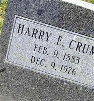 Harry E Crump