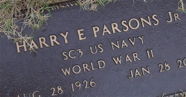 Harry E Parsons, Jr Harry E Parsons, Jr
