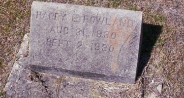 Harry E. Rowland Harry E. Rowland