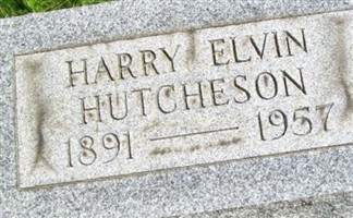 Harry Elvin Hutcheson Harry Elvin Hutcheson